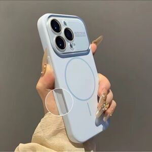 IPhone 17pro max magsafe shock proof complete full coverage case - Blue